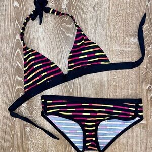 Patagonia Striped Bikini Set